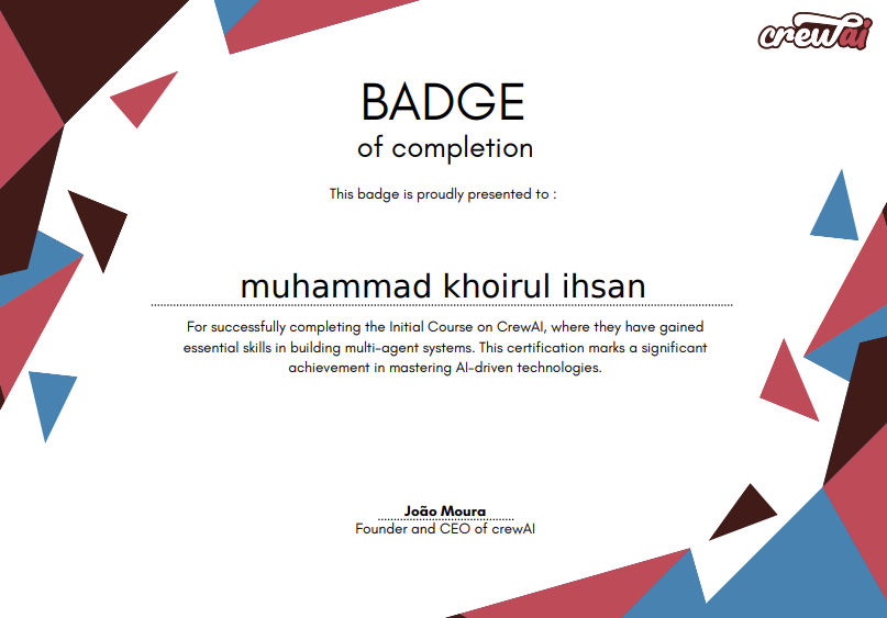 Certificate 2