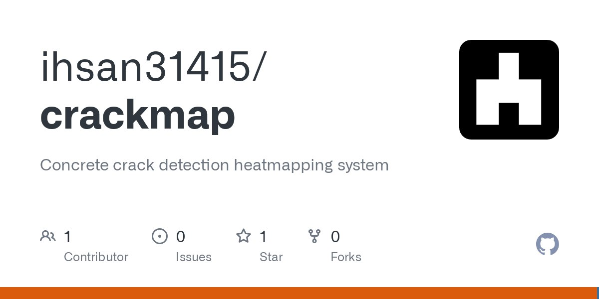 CrackMap: Concrete Crack Detection Heatmapping System